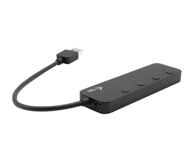 I-TEC USB 3.0 Metal HUB 4x USB 3.0 wyłącznik portów U3CHARGEHUB4 - 733260 - zdjęcie 3